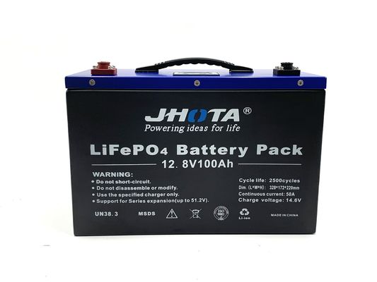 1280Wh 12V100Ah Deep Cycle LiFePO4 Battery For RV Camping Caravan
