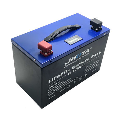 1280Wh 12V100Ah Deep Cycle LiFePO4 Battery For RV Camping Caravan