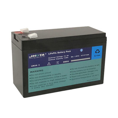 IP55 Lead Acid Battery Replacement , 12.8V 7.2Ah Lithium Battery Packs
