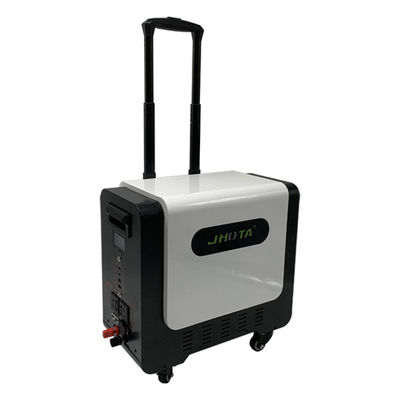 Portable Energy Storage 2KW Battery Trolley Box 25.6V 90Ah 32140