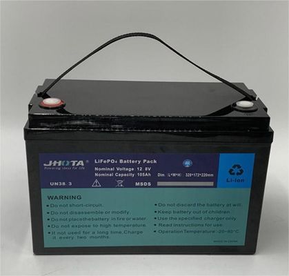 Environmentally Friendly 32140 Lithium Battery Packs 12.8V 105Ah Replacing Lead Acid