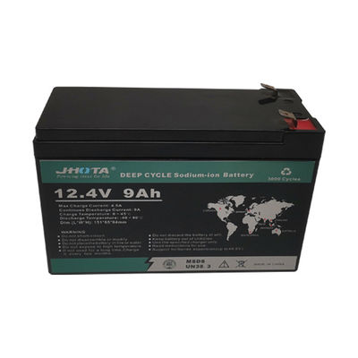 12.4V 9Ah Sodium Ion Battey Pack Longer Lifespan 4000 Cycles