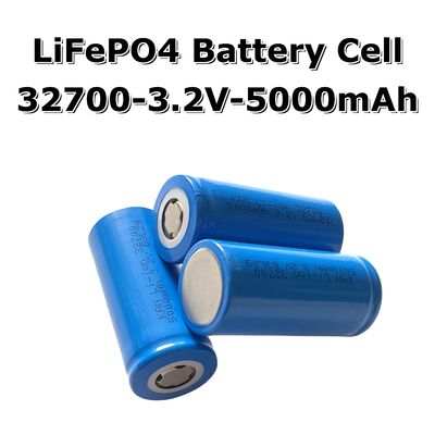 High-performance 32700-3.2V-5000MAh LiFePO4 Battery Cell For Electric Vehicle