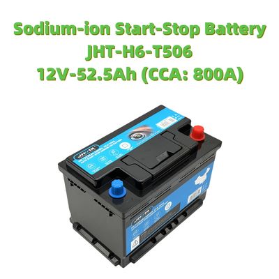 OEM ODM Acceptable 800 CCA Customizable H6 12V 52.5AH Sodium ion Start Stop Car Battery