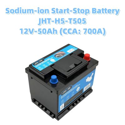 High Quality Made In China H5 12V 50AH Sodium ion Start Stop Car Battery for Vehicles