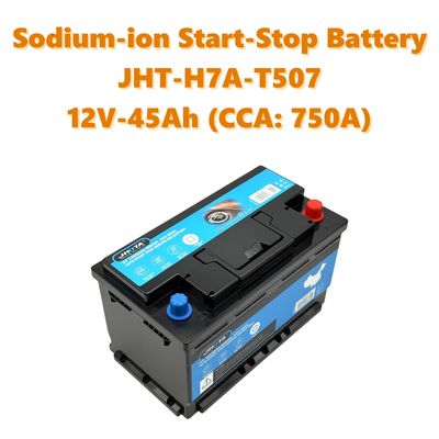 H7 Sodium Ion Grade A Battery 12V 45Ah Stop Start Car Battery CCA 750A Substitute Lead-Acid Battery