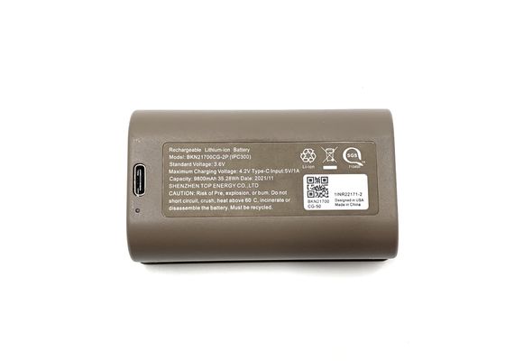 3.6V 10Ah 21700 Battery Pack Smart Home Battery Backup For Video Doorbell