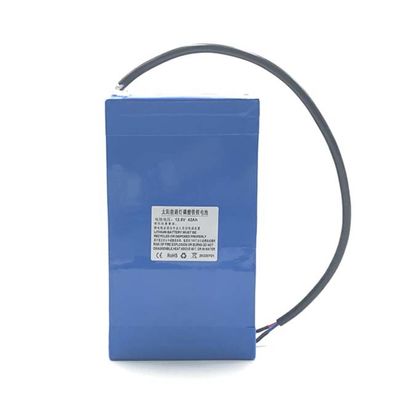 IP65 Waterproof Solar Street Light Lithium Battery LifePo4 Battery 12.8V 42AH