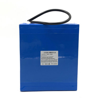 Waterproof 25.6V 30AH LifePo4 Battery CE Solar Street Light Lithium Battery