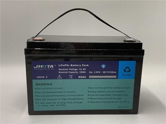 Efficient Lead Acid Batteries , 12.8V 105Ah Lithium Battery Packs