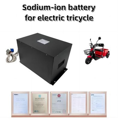 Electric Vehicle Tricycle Sodium Ion Battery Pack 20S4P 60V 62V 60AH 40140 SIB Pack