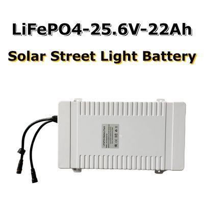 25.6V 22Ah LiFePO4 Solar Street Light Battery Longer Service Life, Wide Temperature Range