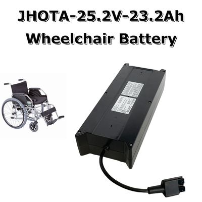 Electric Wheelchair Lithium Battery Pack 25.2V 23.2Ah with Lightweight Design