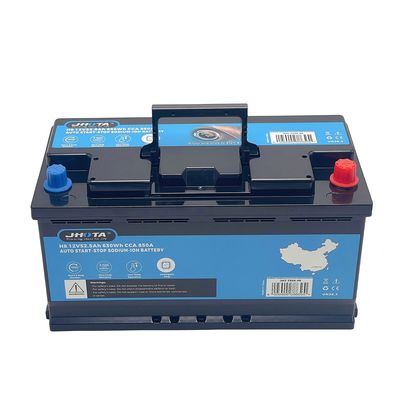Eco-Friendly Driving H8 12V 52.5Ah CCA 850A Start-Stop Battery BMS Protection Sodium-ion Battery Pack