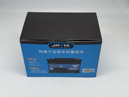 China Direct Supplier 800 CCA Stop Start Battery H6 12V 52.5Ah Sodium-ion Battery Pack