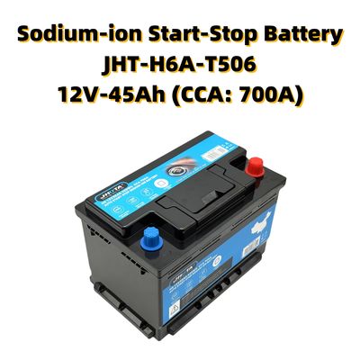 JHOTA Professional Top Sell H6 12V 45Ah Sodium-ion Battery CCA 700A Start Stop Battery Pack