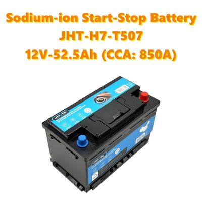 High Discharge Rate Battery Start Stop 850 CCA H7 12V 52.5Ah Sodium-ion Battery Pack for BMW