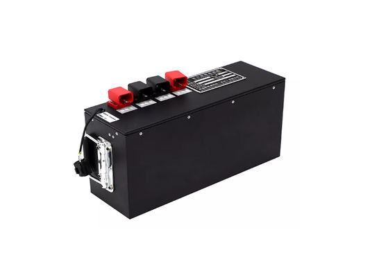 51.2v 75ah Smart LiFePo4 AGV Battery with Extended Life Cycle for Heavy Cargo Applications